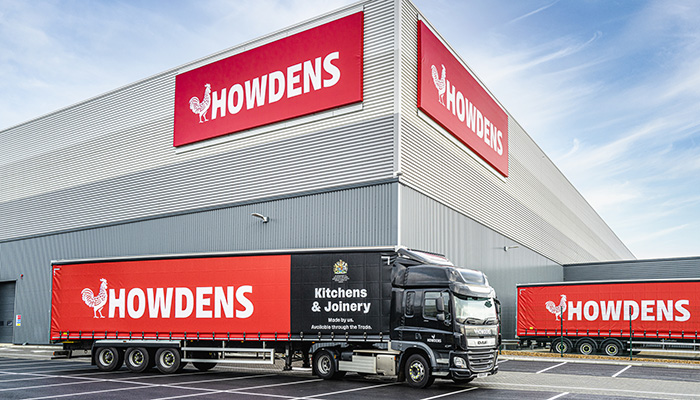 Founded in 1995, Howdens provides trade customers with kitchens, joinery and hardware products