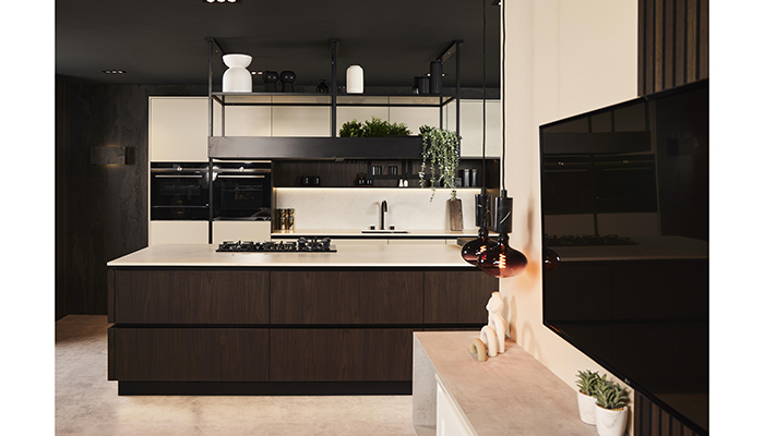 Novus Walnut and Painted Sandstone