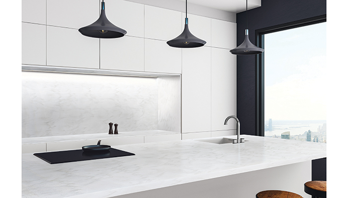 Cascade Wave solid surface from Hanex