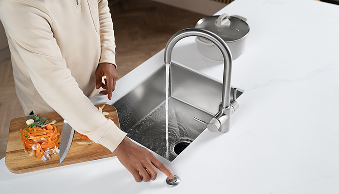 In the UK, less than 10% of homes have a food waste disposer compared to 52% in the USA