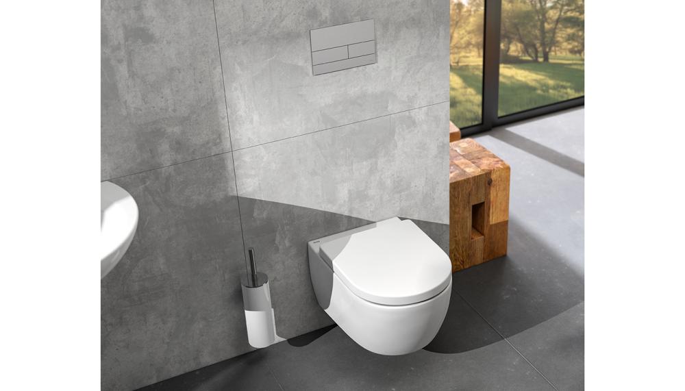 The TECEloft WC is conveniently supplied as a set, with a classic high design WC seat and lid, all ready to install from one box. Fully equipped with the latest cyclone technology, it delivers a powerful and efficient flush with optimised rinsing and an ultra-quiet flushing experience. TECEloft works in perfect harmony with all TECE cisterns and modules