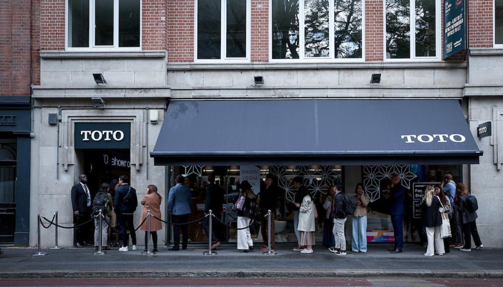 The newly refurbished Toto showroom in Clerkenwell