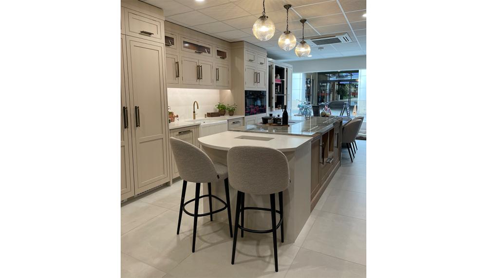 Slim Shaker on display in the newly revamped Guildford showroom