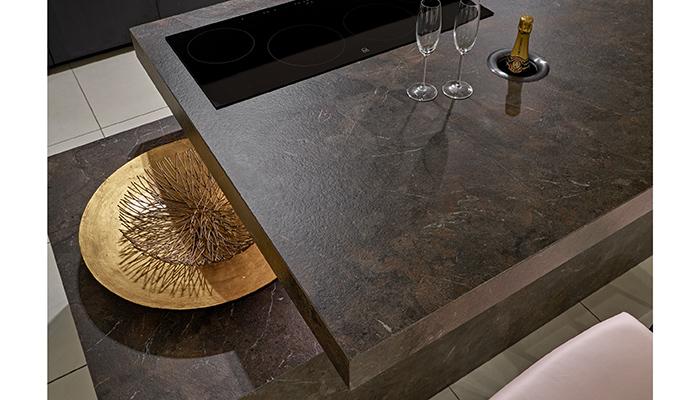 Close-up of Inalco surfaces