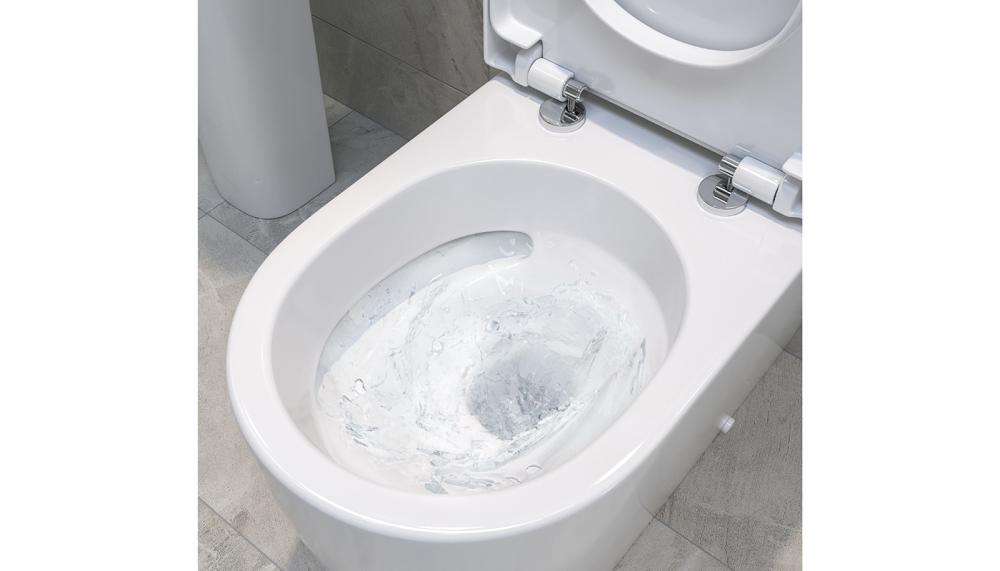 The Cilantro WC range from Bathrooms to Love by PJH features a carefully-moulded bowl with enhanced vortex flushing, creating a swirling action for effective water flow