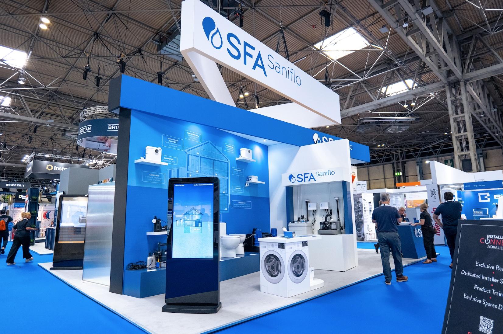 SFA Saniflo and Kinedo announce plans to exhibit at InstallerSHOW 2026